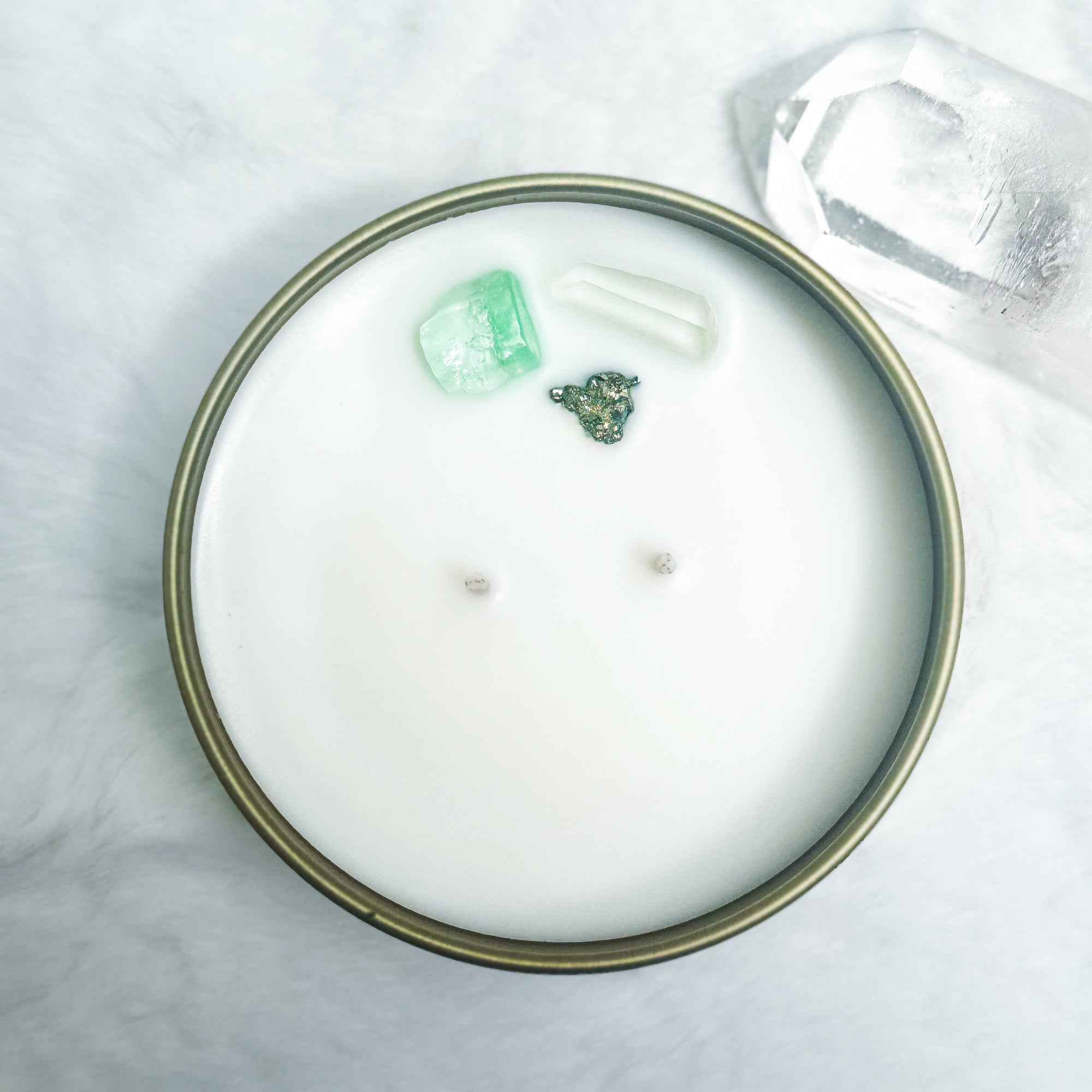 5oz Crystal Candle | Manifest