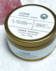 5oz Crystal Candle | Love