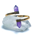Amethyst Point Cuff