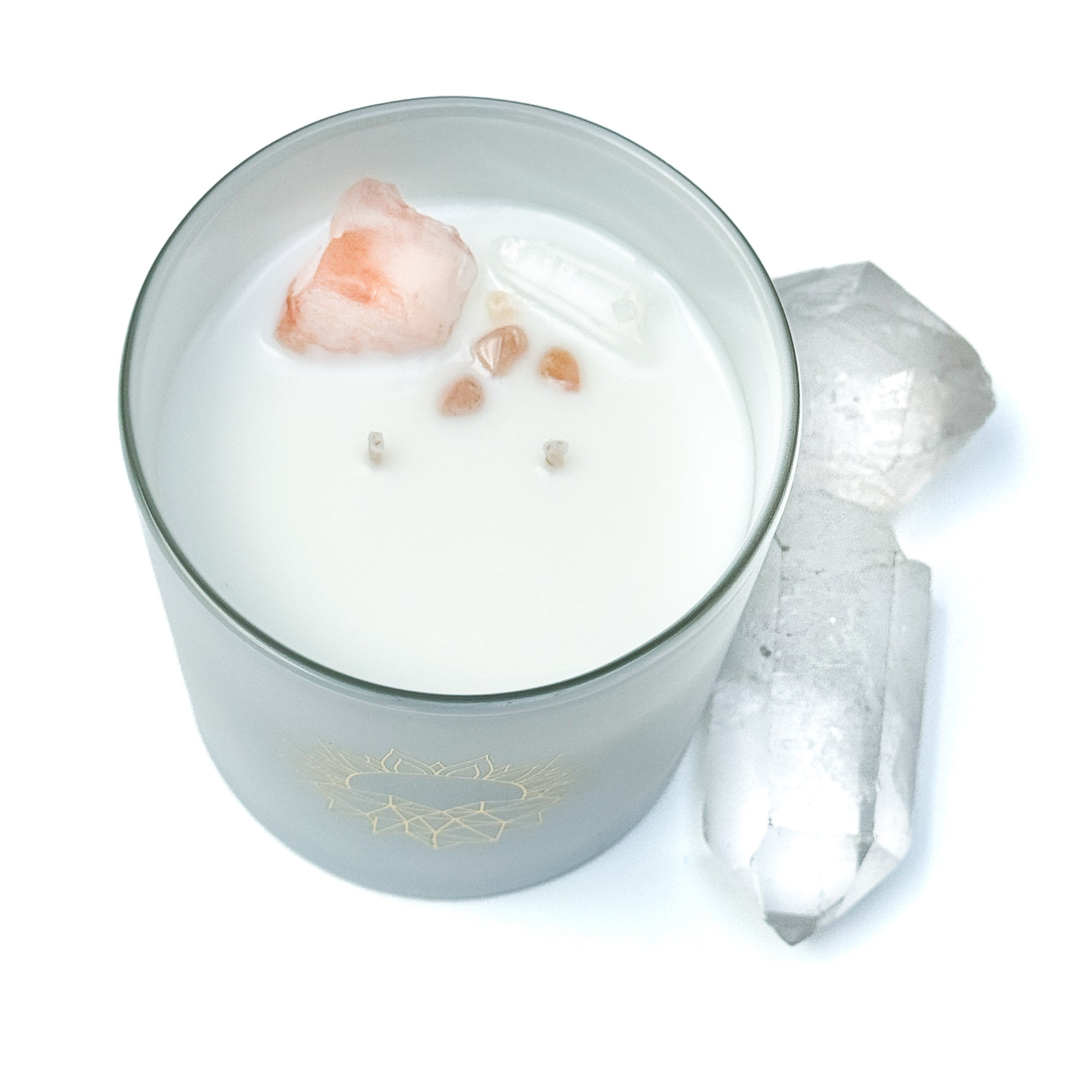 10oz Crystal Candle |  Love