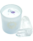 10oz Crystal Candle | Meditate