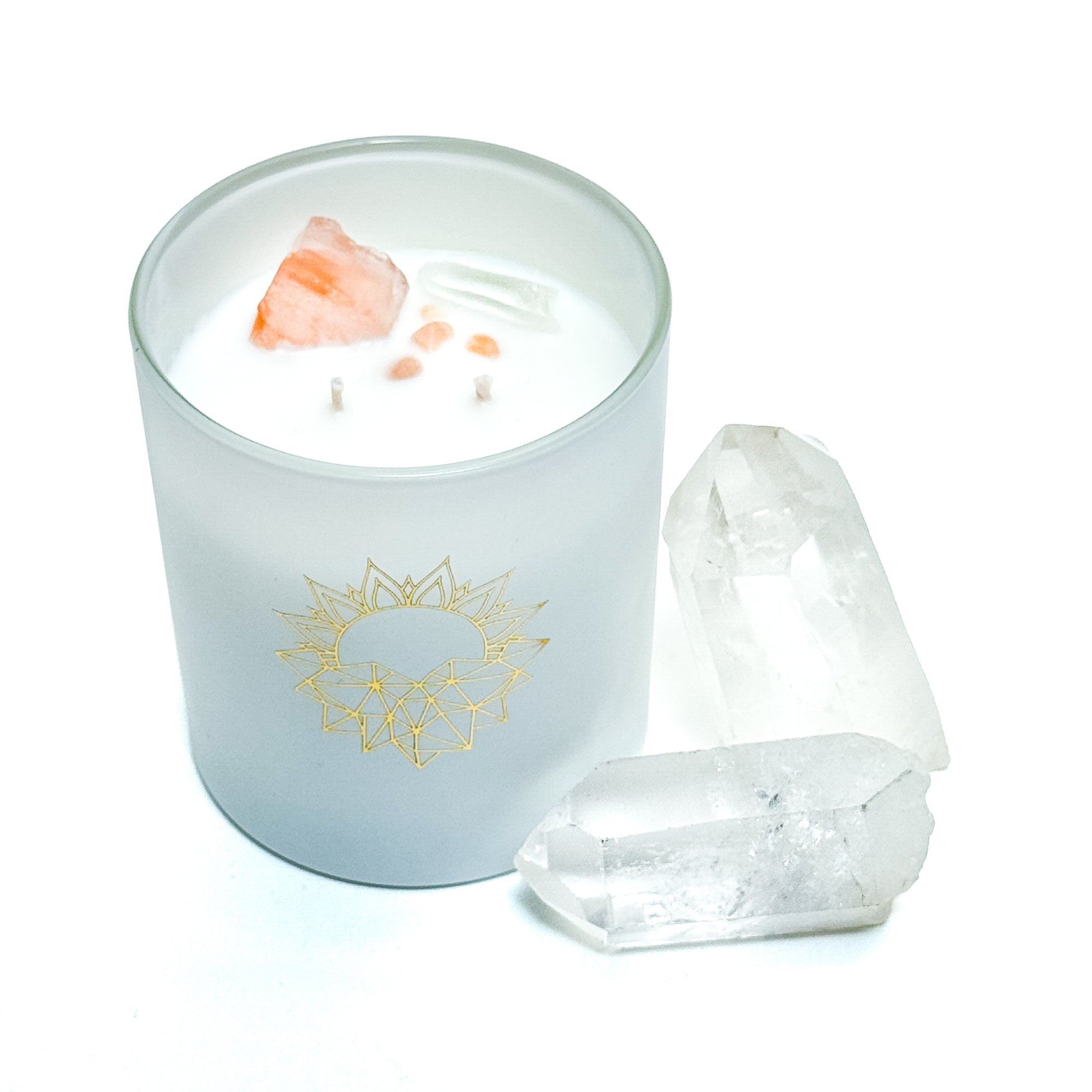 10oz Crystal Candle |  Love