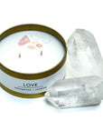 5oz Crystal Candle | Love