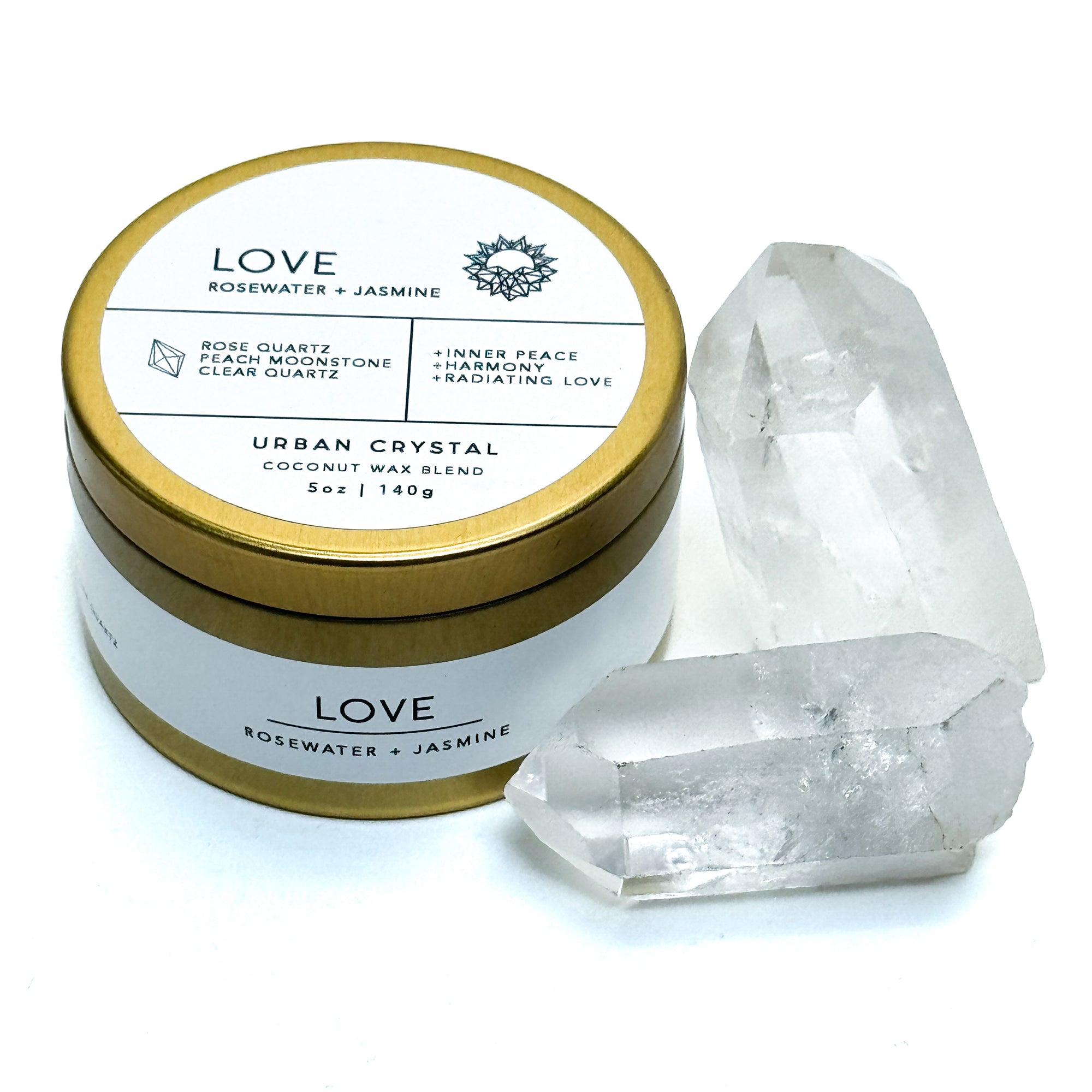 5oz Crystal Candle | Love