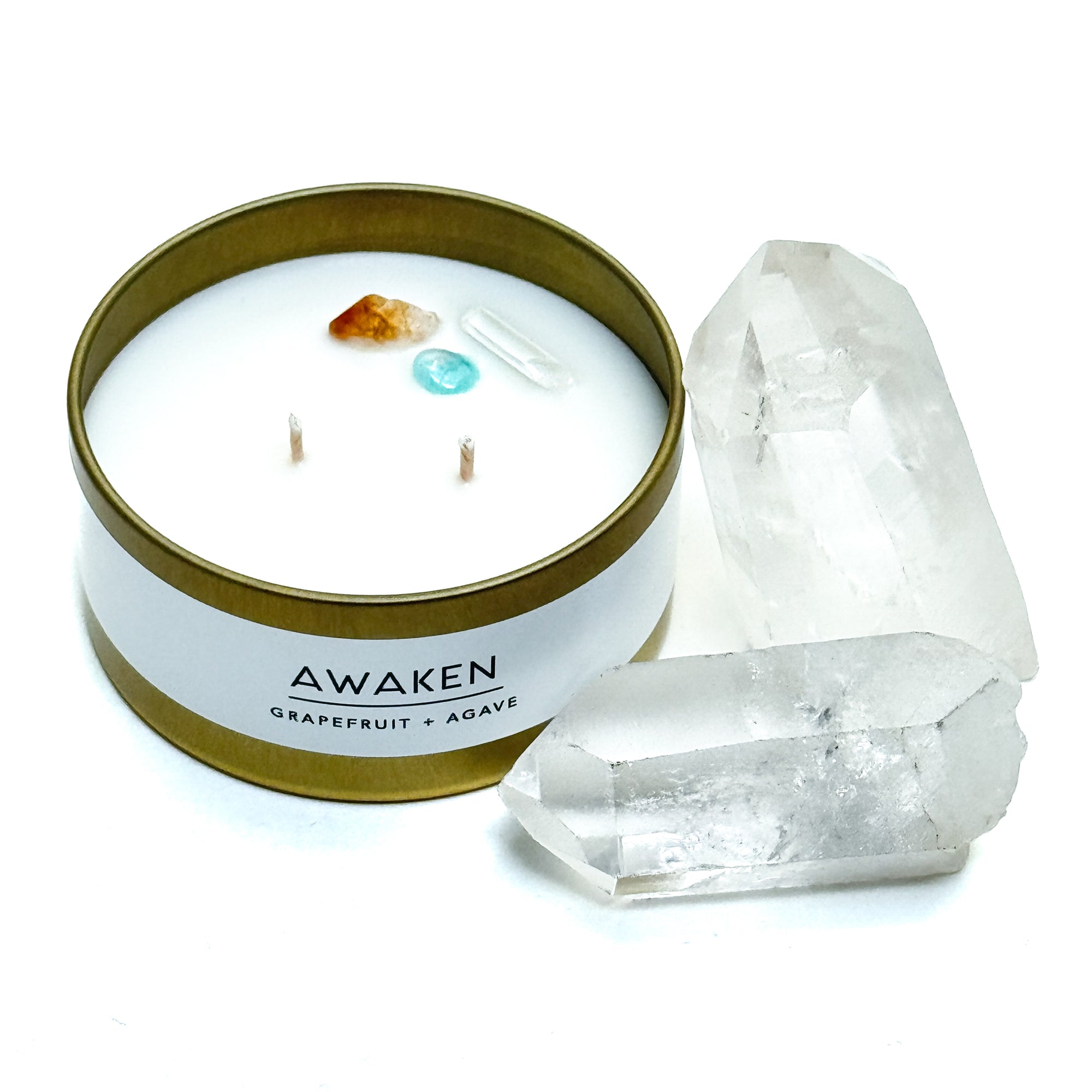 5oz Crystal Candle | Awaken