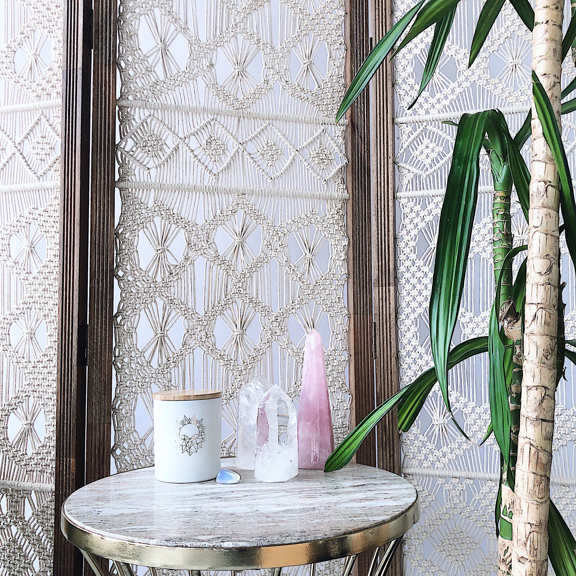 10oz Crystal Candle |  Love