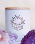 10oz Crystal Candle | Meditate