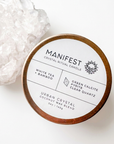Manifest Candle | White Tea + Bamboo